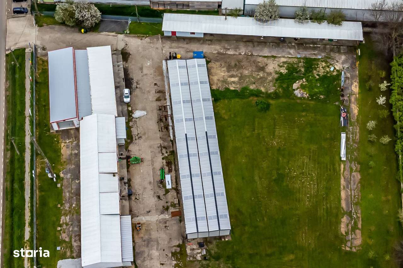Hale depozitare/producție 2.000 mp si 10.000 mp teren în Pecica - Imagine principală: 4/17