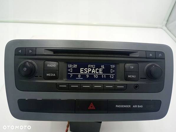 RADIO CD SEAT IBIZA IV 6J0035156  KOD - 12