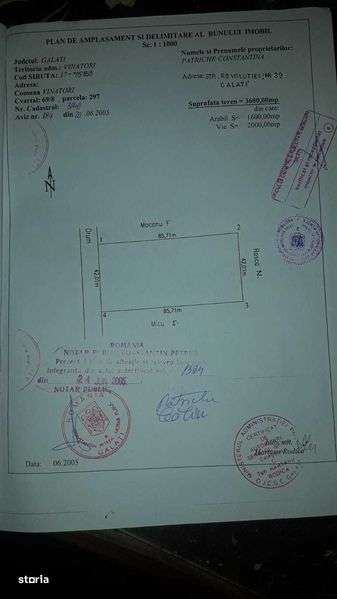 Vand teren intravilan Vanatori,loturi de 500 mp sau mai mari - Imagine principală: 4/5