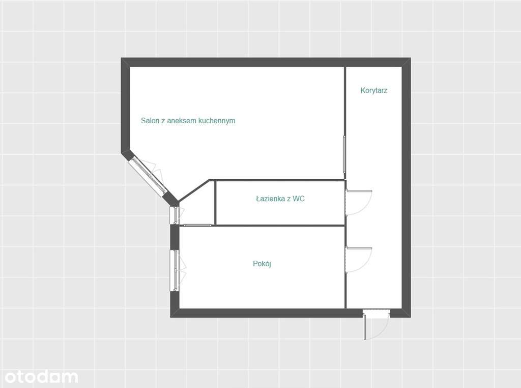 Nowe mieszkanie, 2 pok. Sikorskiego Gorzów Wlkp.-18