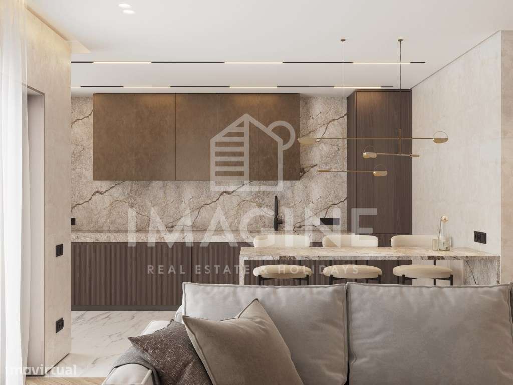 Apartamento T1 - com terraço privado e garagem -NOVA CONSTRUÇÃO - Grande imagem: 4/16