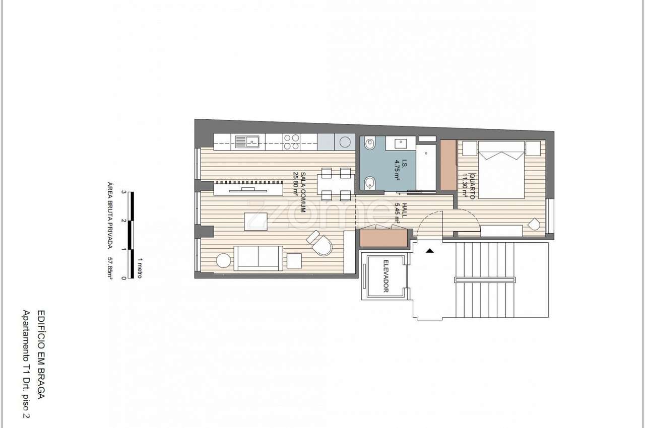 T1 NOVO Edifício Pópulo BRAGA-6