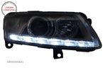 Faruri LED DRL Xenon Audi A6 C6 4F (04.2004-2008) Fara AFS Chrome- livrare gratuita - 7