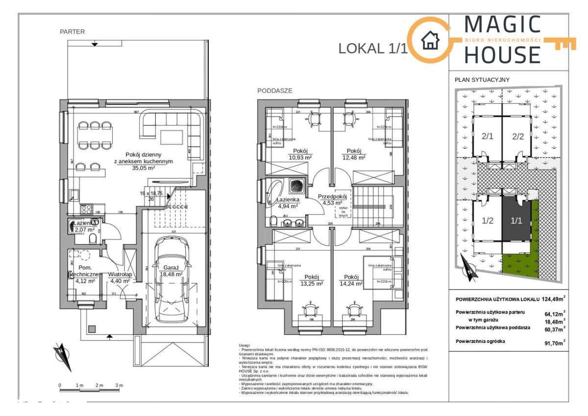 Nowa inwestycja, 5 pokoi, budynek łączony garażami - Pełny obrazek: 4/4