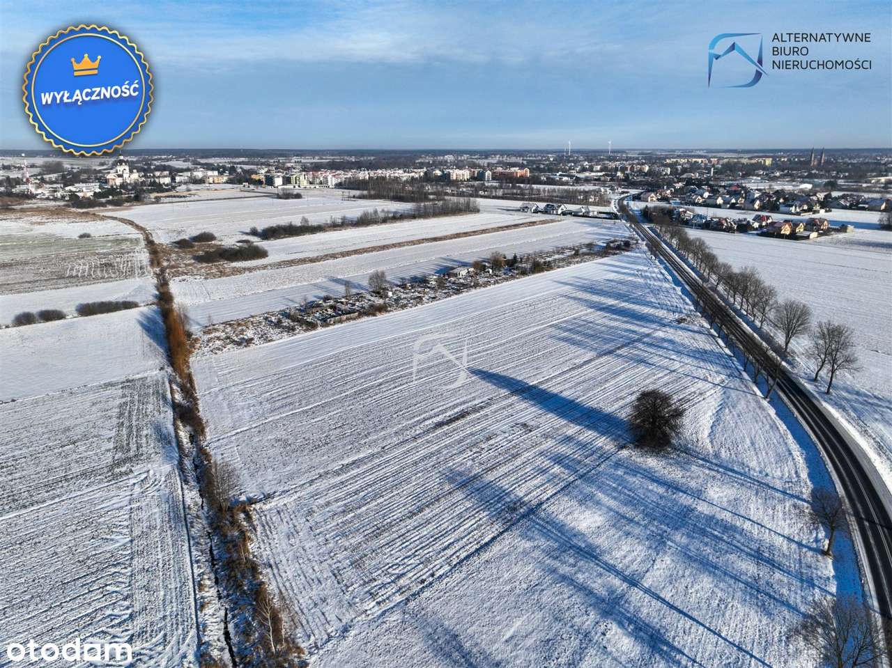 Unikalna działka inwestycyjna Parczew ul.Laskowsk-6