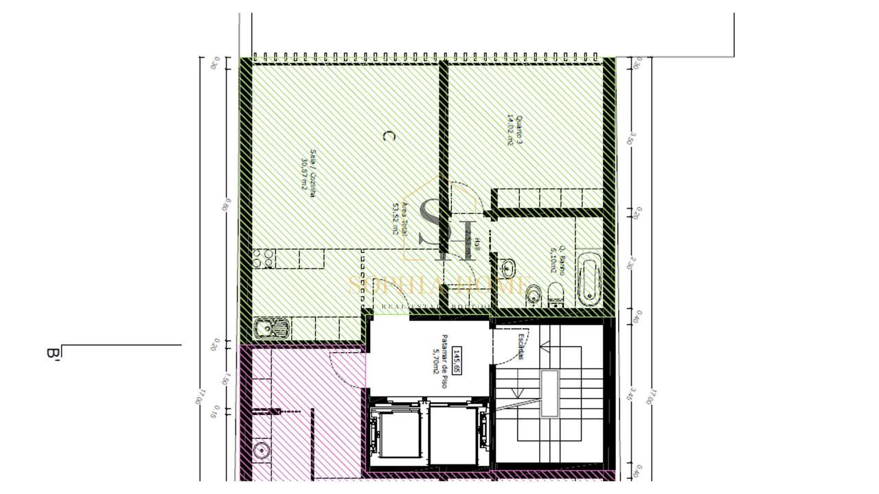 Apartamento T1 Novo - Metro St. Ovídeo-19
