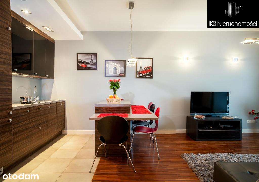 Dwupokojowy apartament z 8m loggią / Grzybowska 61-3