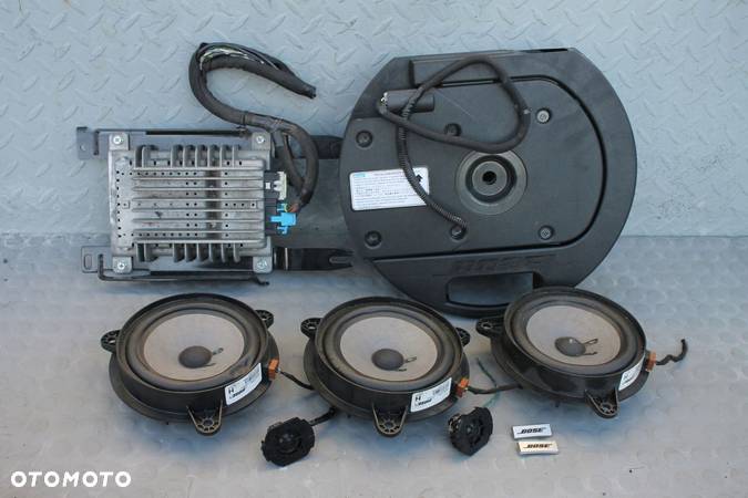 GŁOŚNIKI BOSE SUBWOOFER WZMACNIACZ QASHQAI J10 06-13 - 1