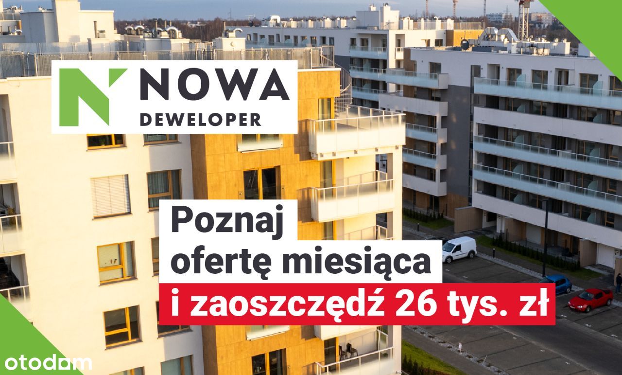 3 pok. mieszkanie z balkonem | OFERTA MIESIĄCA