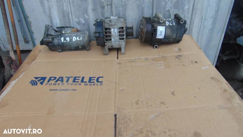 Alternator,compresor,electromotor de Renault megane 2 1.9 DCI - 2