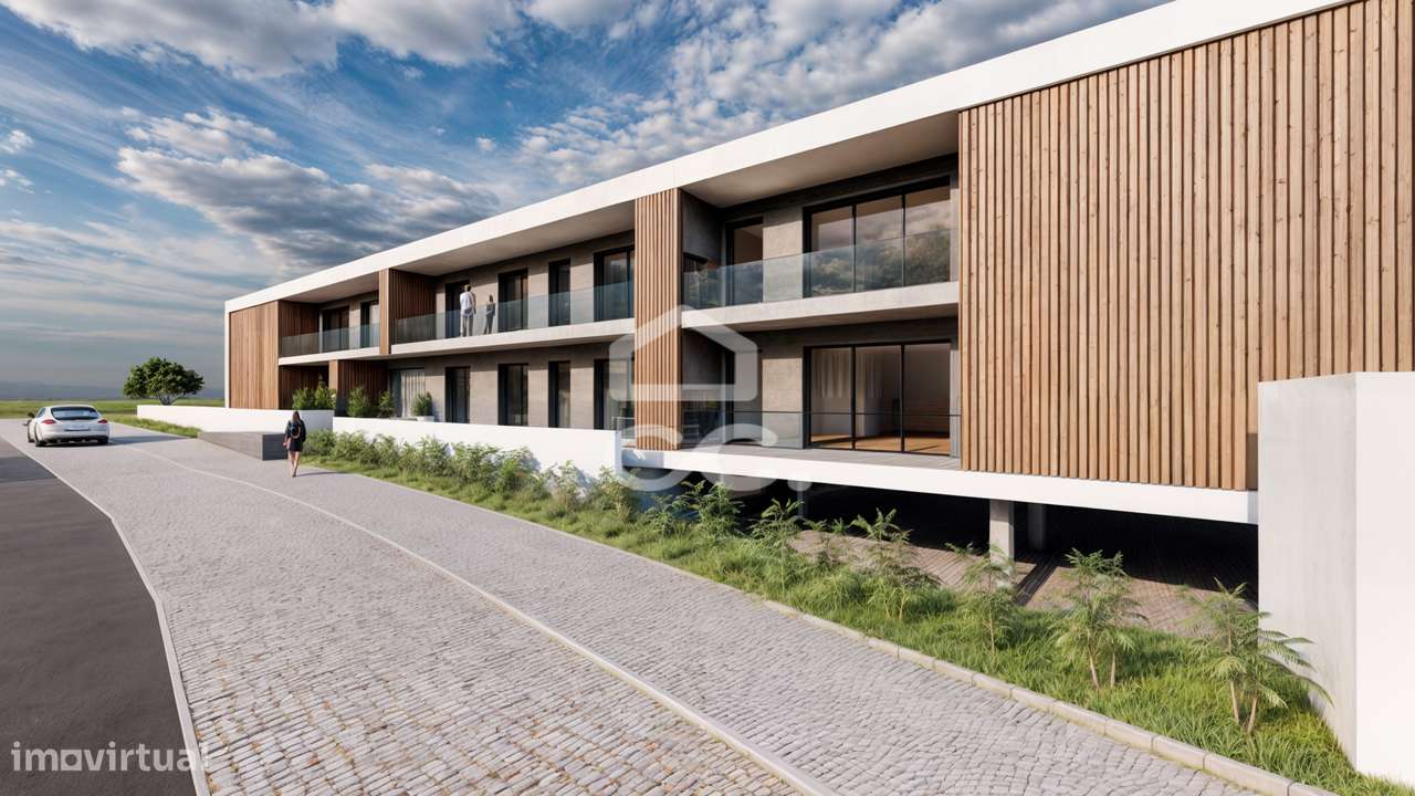 Apartamento T3 com terraço e um logradouro com 157m2, em construção em-11
