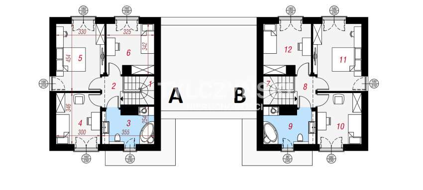 Nowoczesny dom – z garażem i ogrodem-6
