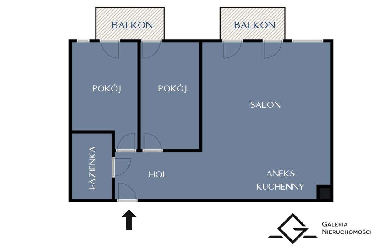 Przestronne | Jasne | 2 balkony - Pełny obrazek: 2/20