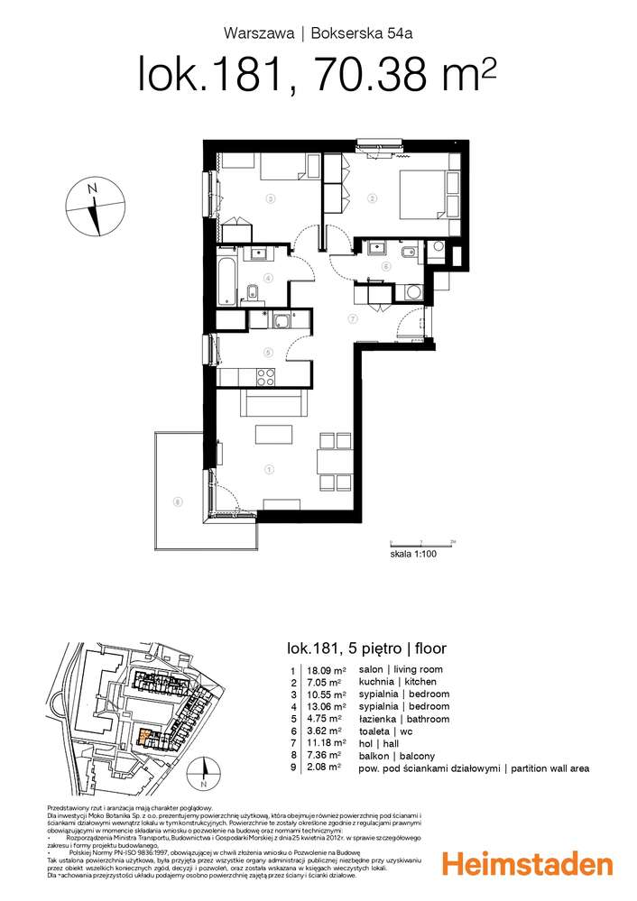 3 pokoje| Bokserska| Garaż podziemny i komórka GRATIS| 0% Prowizji-18