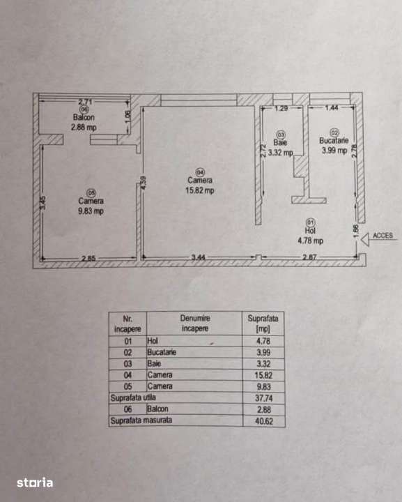 Apartament 2 camere | Sp. Judetean | COMISION 0%-17