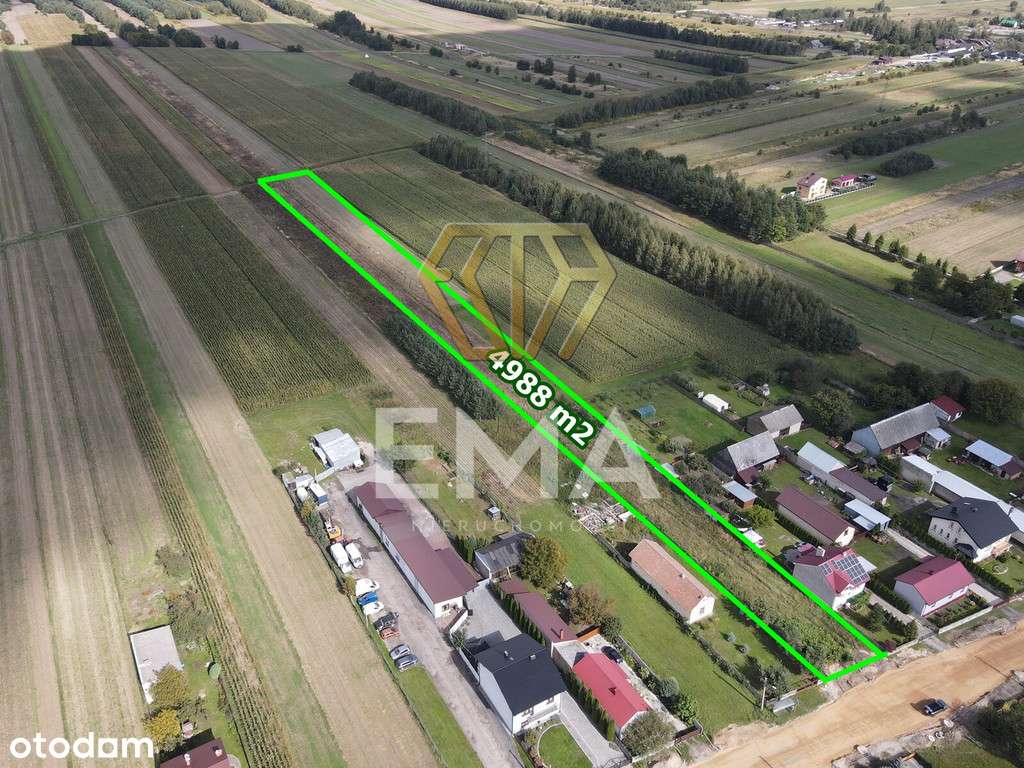 Stary Koniecpol – działka przy głównej ulicy! - Pełny obrazek: 5/7