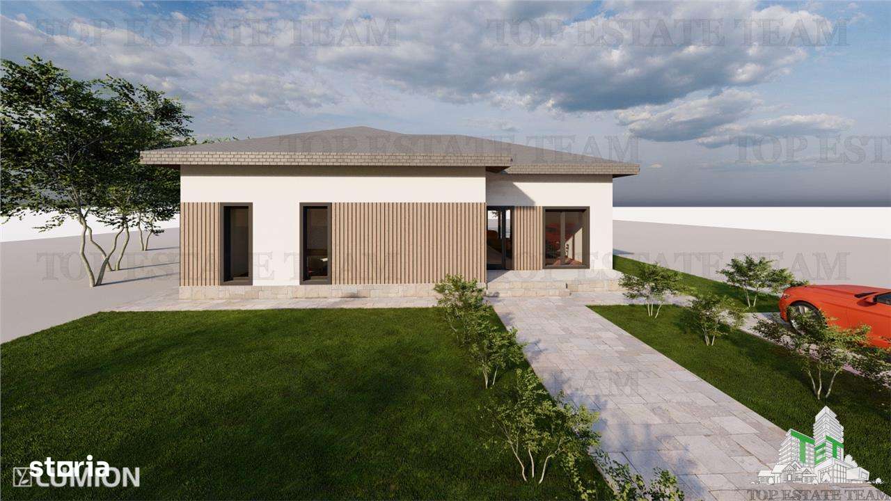 Casa inidividuala, superba pe parter, cu garaj si 4 camere spatioase,-14