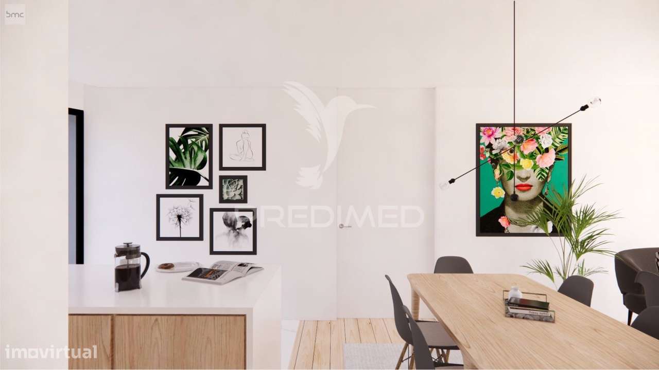 T1 Leça de Palmeira em contrução com terraço - Grande imagem: 4/38