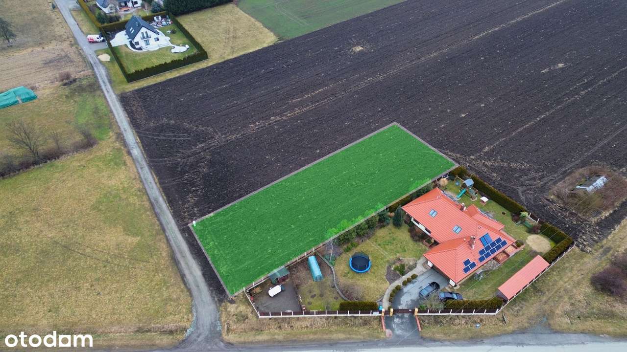 Działka budowlana 1464m²| MPZP | media | pod Wrocławiem BEZ POŚREDNIKA