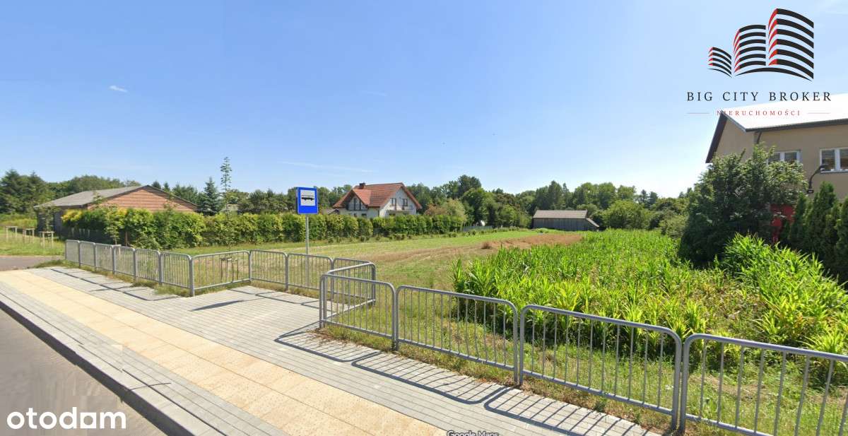 Tuszów- działka budowlana ponad 24 ary - Pełny obrazek: 1/3