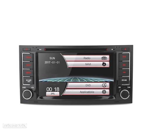 AUTO RADIO 2DIN 7" PARA VOLKSWAGEN VW TOUAREG T5 04-11 USB GPS TACTIL HD - 1