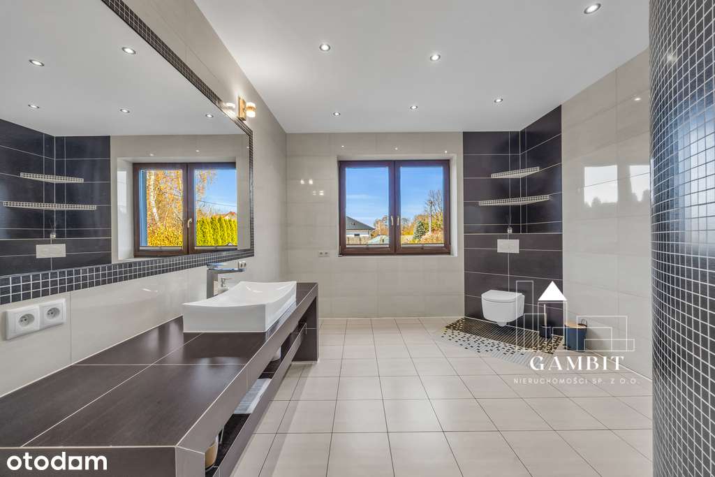 Nowoczesny 5 pok. dom z  dużym ogrodem pod Warszawą-6