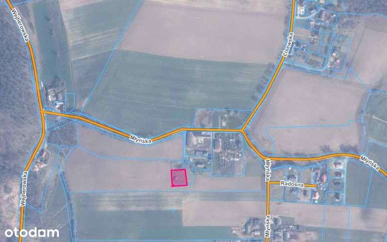 Budowlana działka w malowniczym Lisewie.-1