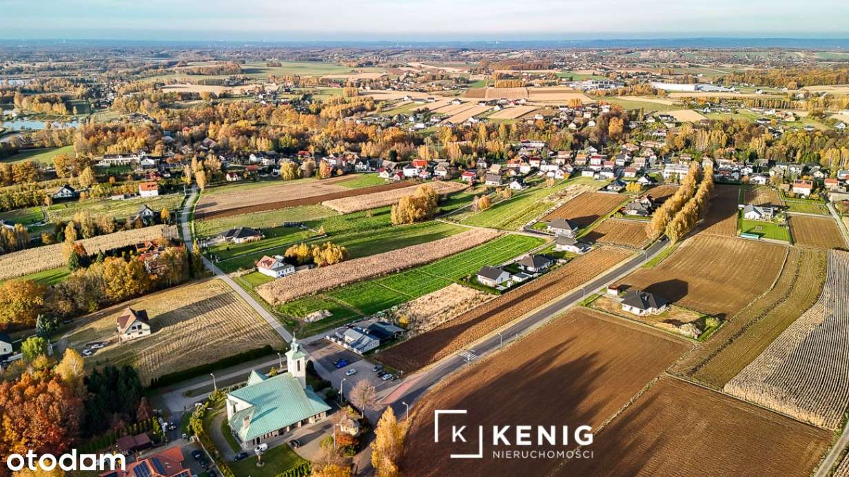 Działka budowlana „A” pow. 10 arów - w zielonej okolicy, blisko szkoły - Pełny obrazek: 5/20