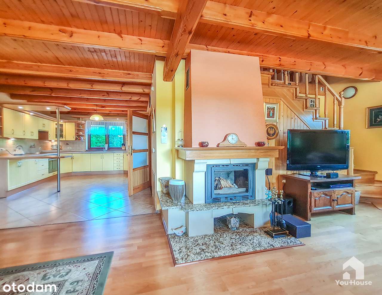 Dom z linią brzegową Jeziora Osetno-15