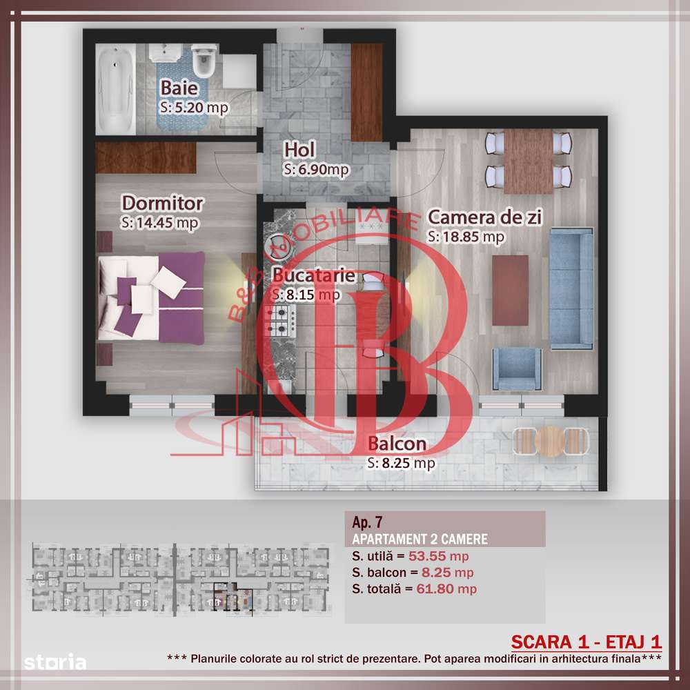 Apartament 2 camere Theodor Pallady Metrou Nicolae Teclu