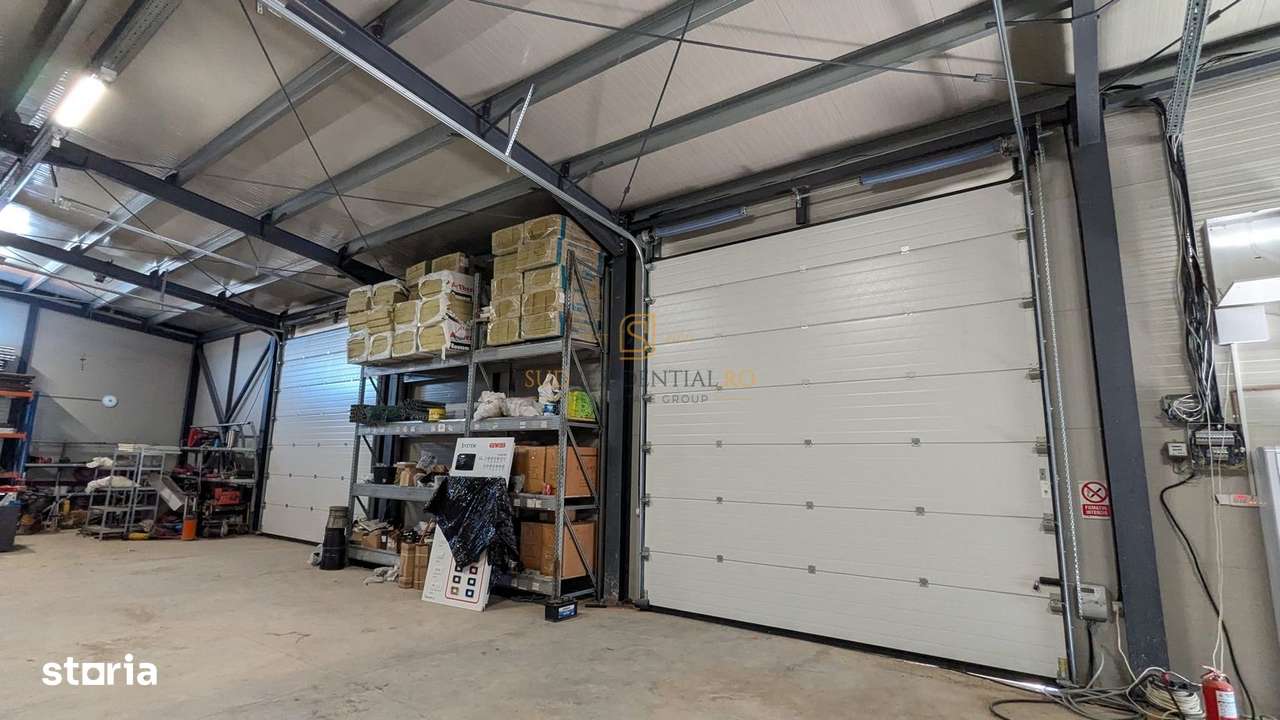 Hala industriala productie, localizare strategica in Popesti Leordeni-11