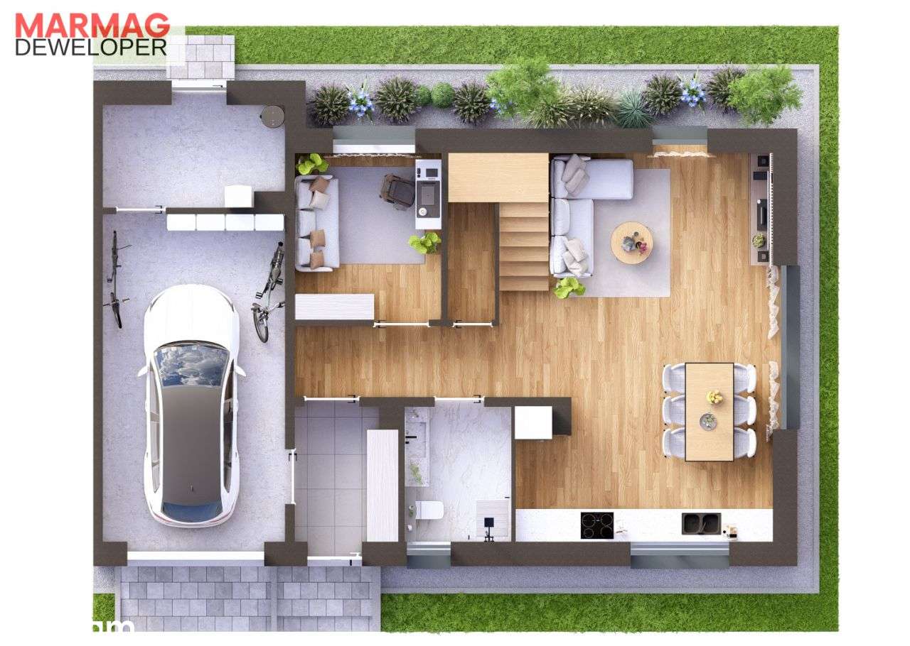 Dom Wolnostojący nad rzeką - Pełny obrazek: 5/13