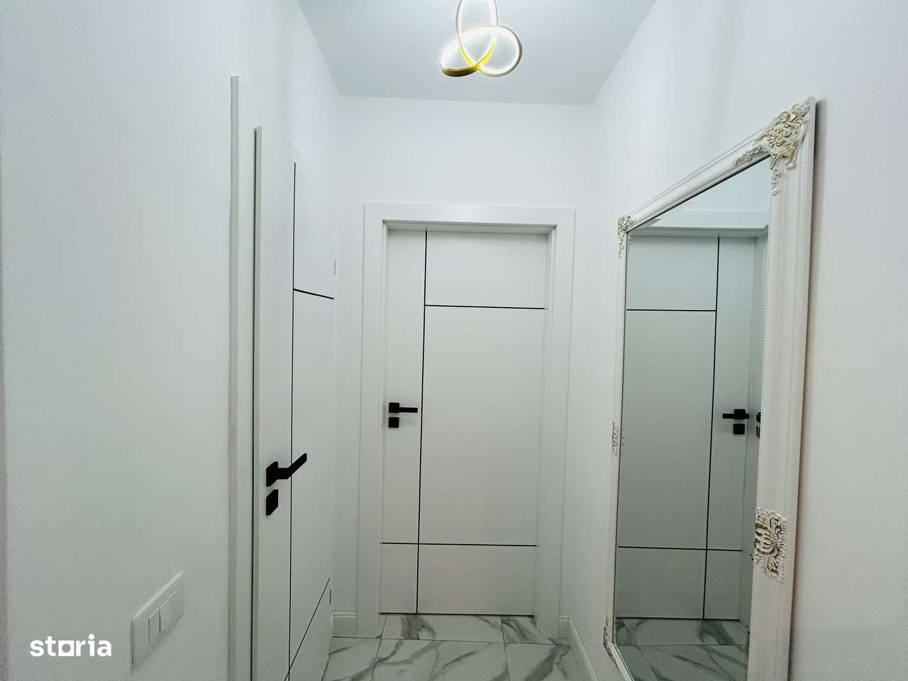 Apartament 2 camere si balcon, mobilat, utilat modern -  zona Rahovei-11