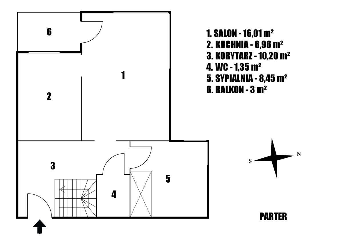 Przestronne piętrowe mieszkanie w stylu Soft Loft!-3