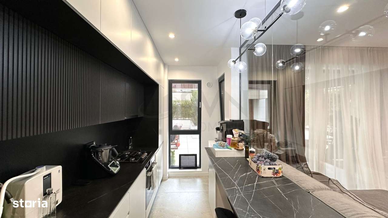 Apartament 3 camere cu terasa 50 mp Nusco City Aviatiei - Imagine principală: 3/12