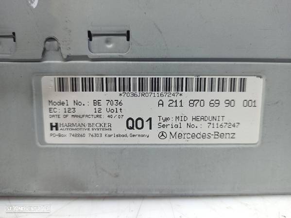 Radio Cd Mercedes-Benz E-Class (W211) - 3