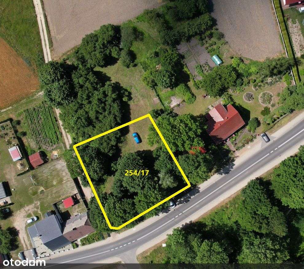 Na sprzedaż 12-arowa działka w Chwarszczanach. - Pełny obrazek: 1/14