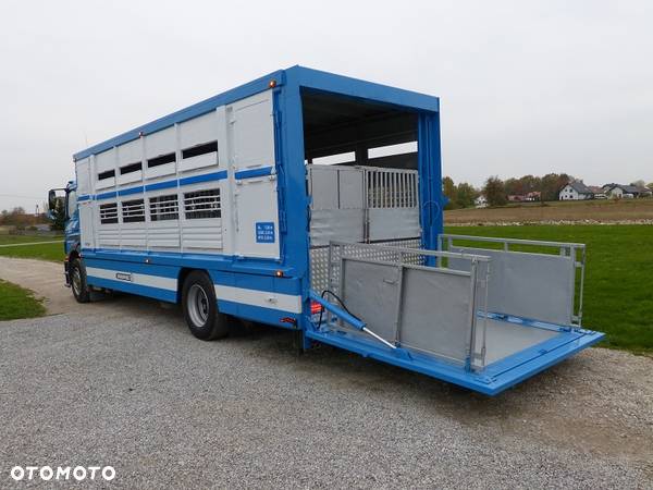 Mercedes-Benz AXOR 1829 DO ŻYWCA / ZWIERZĄT / BYDŁA Z WAGĄ / SUPER STAN / EURO 5 / DŁ. 7.50 M / CAŁY NA PODUSZKACH / DMC 18T!! - 18