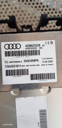 Modul Interfata Telefon Audi A8 D3 An 2004-2008 Cod 4E0862333B - 2