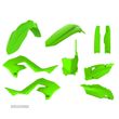 kit plasticos polisport restyling verde lima kawasaki kx 125 / 250 - 1