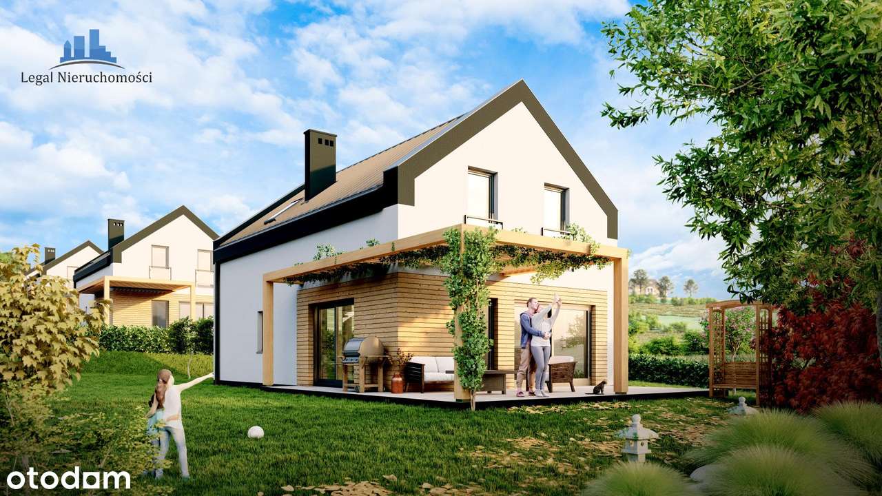 Cztery budynki jednorodzinne - Zielone Wzgórze - Głogoczów - Pełny obrazek: 5/18