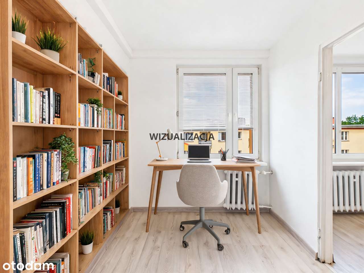 4-pokojowe mieszkanie, centrum miasta - 61,4 m²-4
