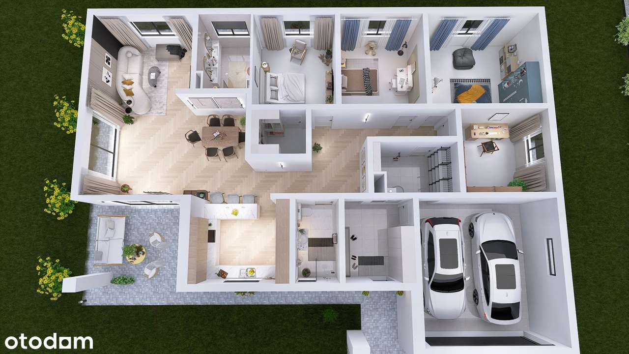 DOM PARTEROWY W ŻORACH - Pełny obrazek: 3/11