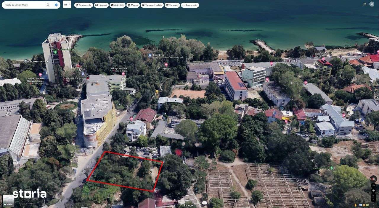 Teren Eforie Nord 400mp in fata la Miraj MedSpa la 100m de mare - Imagine principală: 2/3