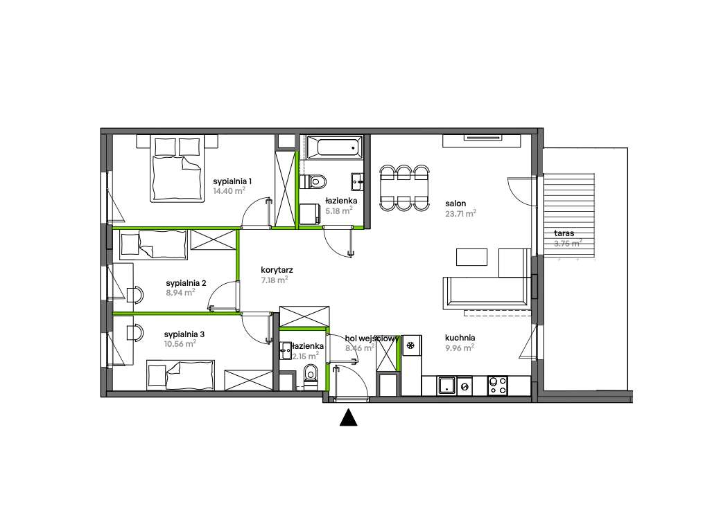GOTOWE - zapraszam do oglądania! 4/5 pokoi! Blisko Metro Mińska!-1