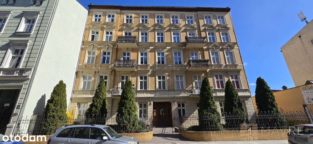 Komfortowe mieszk. w odrestaurowanej kamienicy–Poznań,Grobla,71,10 m²-0