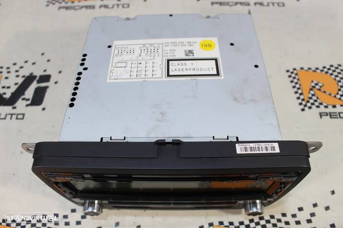 Rádio - 5M0035186AA / 7647202360 - Volkswagen Golf / Polo / Passat / Tiguan - 10