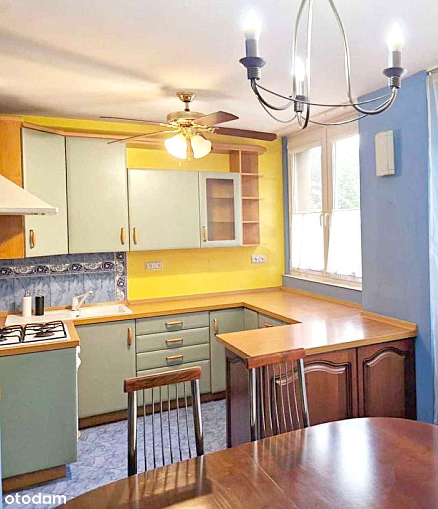 3 pokojowe na I piętrze z balkonem + meble, w niskim bloku- PIEKARY A-2