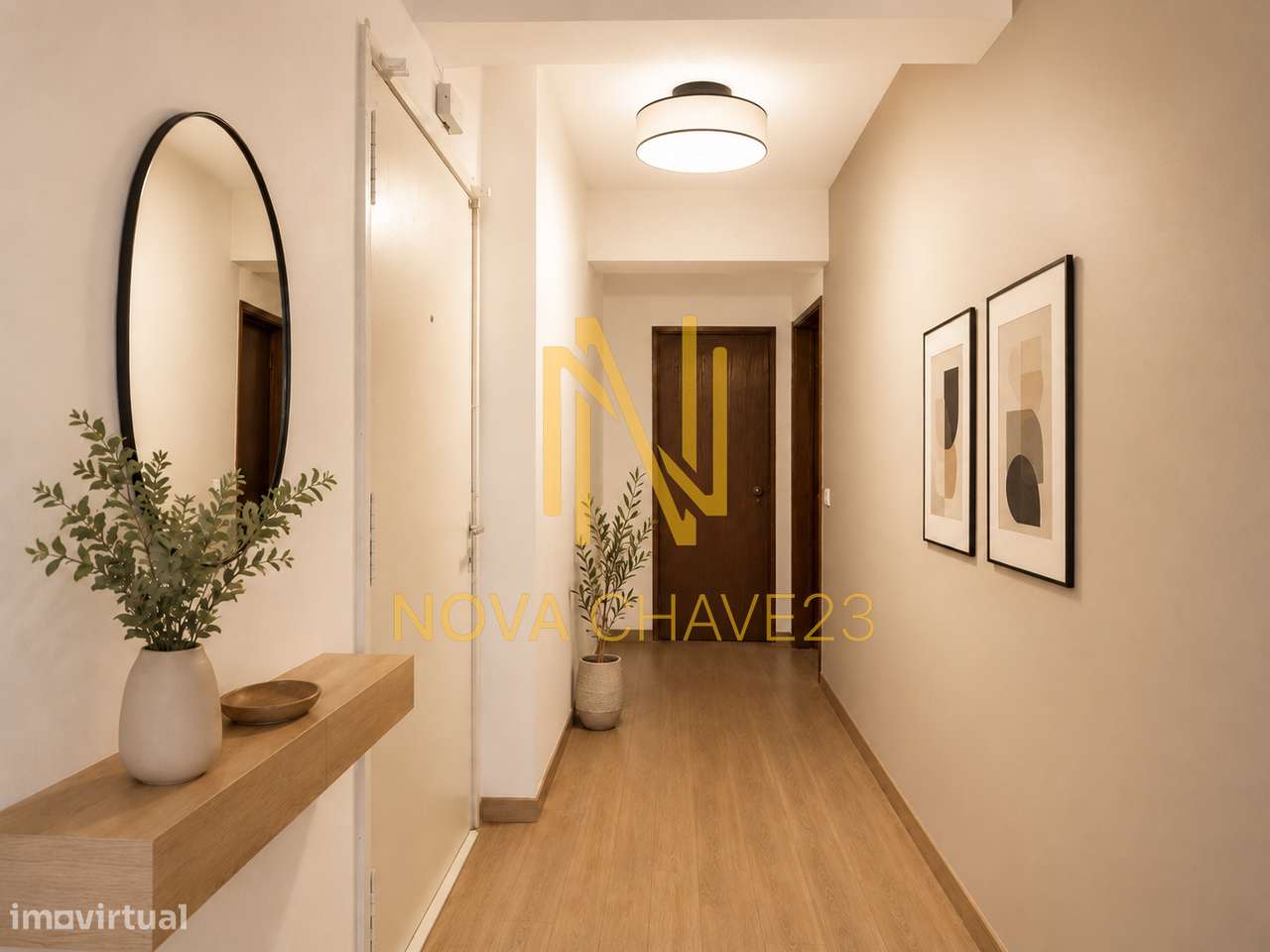 Apartamento T1 na Rinchoa | Cozinha e Sala em Open Space-23