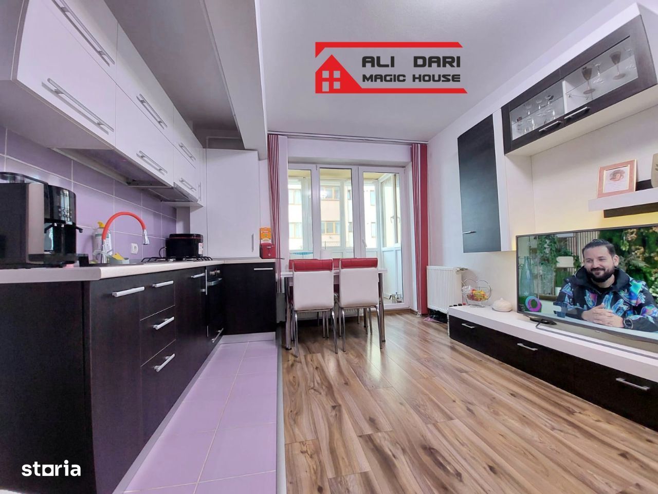 Str Bisericii Ortodoxe - Apartament 2 camere - Mobilat și Utilat